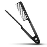 HerStyler Hair Comb for Straightening with a smooth glide and heat-safe grip.