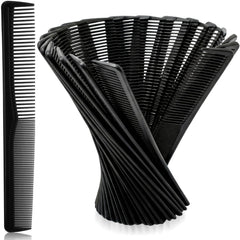 Hestya 36-pack hair combs front pack shot for daily styling with sturdy plastic