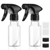 Hethyo 4oz clear spray bottle for plants, hair, and cleaners.