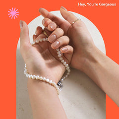 heyhae paquete incluye 28 tiras y herramientas para una manicura casera rápida.