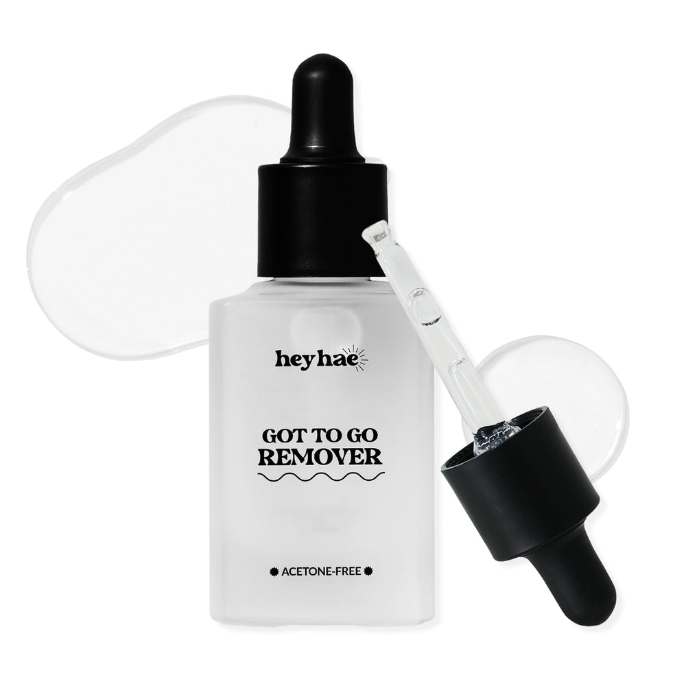 Heyhae Got To Go Remover: gota de suero para aplicación precisa y suave