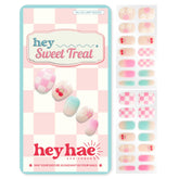 Heyhae ofrece tiras gel semicurado veranieñas ombré para uñas con acabado profesional
