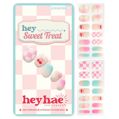 Heyhae ofrece tiras gel semicurado veranieñas ombré para uñas con acabado profesional