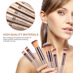 HEYMKGO blending brush with soft taper for effortless blending.