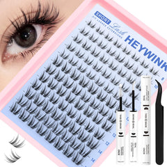 HEYWINK Freya Short Kit cat-eye lash clusters for a natural, undetectable lift.
