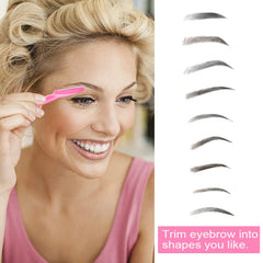 Color variety with pink, blue, and yellow razors for easy personal style.
