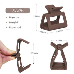Clips HFLYJPYW beige: enfoque beige, acabado mate que no resbala.