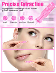 HFWTWPY disposable safety lancets in single-use packaging promoting hygienic skincare.