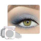 HHLTOH Dusty Grey single matte eyeshadow for long-lasting, smudge-proof color.