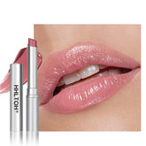HHLTOH Pink Honey Lip Balm packaging close-up with elegant design and daily hydration promise