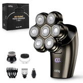 HiBig 7D Arc head shaver close-up for precise grooming and quick bald looks.