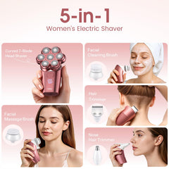 HiBig hypoallergenic design supports comfortable shaving on sensitive skin
