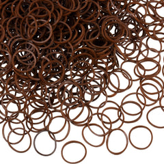 Hicarer 1000 mini rubber bands for hair braids offer lightweight holding power for neat updos.