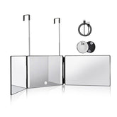 HIEEY 3-Way Mirror with LED lighting for precise styling checks