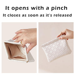 HIGH FIT waterproof PU leather keeps cosmetics dry during travel and weather.