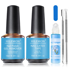 HiLemon removedor gel uñas 15ml para eliminación rápida y suave.