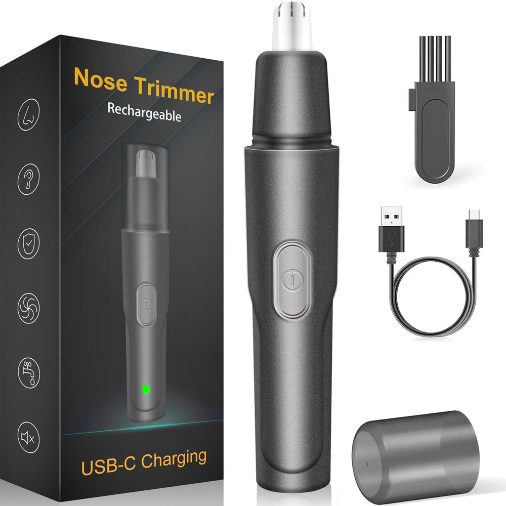 HILIYOT nose hair trimmer in compact design for effortless on-the-go grooming.