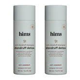 Hims & Hers Dandruff Detox Shampoo bottle front with mint scent for refreshed scalp