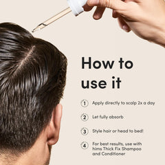 hims Hair Regrowth unscented label highlights the 5% minoxidil formula.