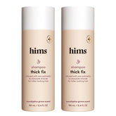 Hims Thick Fix Shampoo bottle front view for daily scalp cleansing.