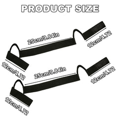 HINGTAI banda encaje doble orejas protección forma C para looks variados.