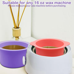 HINGTAI wax melt bowl with easy-release surface for clean removal.