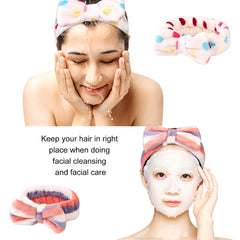 Hishexin 8-pack banda para cabello con diseño de lazo, mantiene el cabello recogido.