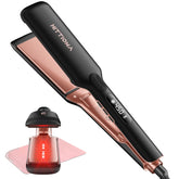 HITTIONA Flat Iron heats up in 5 seconds for fast styling and quick touch-ups.