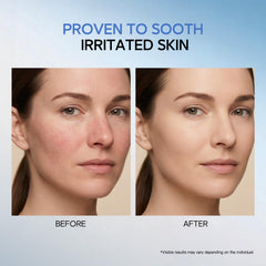 HKH Serum cobre en primer plano, masaje facial suave para despertar luminosidad.
