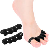 HLOES toe separators with ergonomic design for comfortable toe alignment.