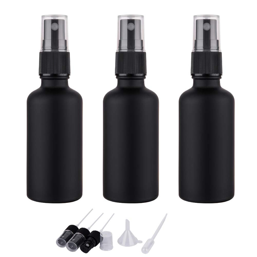 hmaimas 2oz small glass spray bottle set for essential oil DIY use
