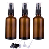 hmaimas amber-glass spray bottle set with 2oz capacity for essential oils and skincare.