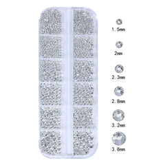 HNUIX piedras cristal uñas forma corazón, detalles románticos para decoraciones elegantes.