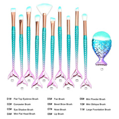 HOFASON eye-shadow brush for precise blending and shading