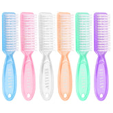HOFASON nail brush clear-pack handle with ergonomic grip for easy use