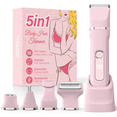HOHOLE bikini trimmer pink handheld for precise grooming of sensitive areas.