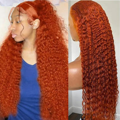 Hoiloxa Brazilian virgin hair 13x6 lace front wig highlighting softness and fullness.