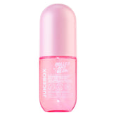 Holler & Glow Juicebox body mist bottle with watermelon scent for daily refreshment.
