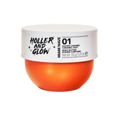 Holler & Glow Miami Wave body butter tub for deep hydration.