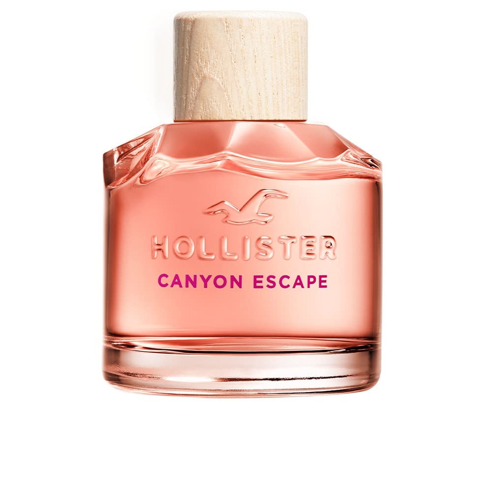 Hollister Canyon Escape bottle front view for everyday wear with long-lasting scent