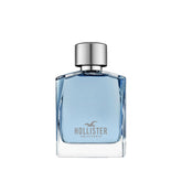 Hollister Wave Men EDT bottle front view, sleek design for daily wear and confident presence.