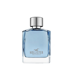 Hollister Wave Men EDT bottle front view, sleek design for daily wear and confident presence.