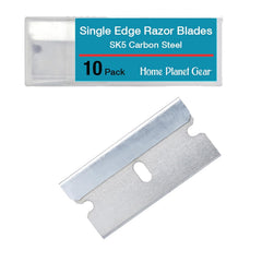 Home Planet Gear single edge blade refill in storage dispenser for quick replacement