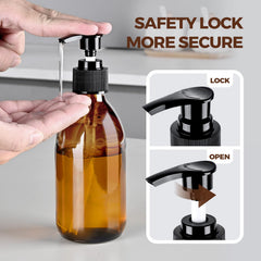 HomePicker leakproof pump closeup ensures clean surfaces and spill-free refills.