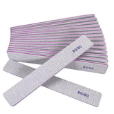 HomeyEra 80/80 grit nail files in a 12-pack for fast shaping of thick nails