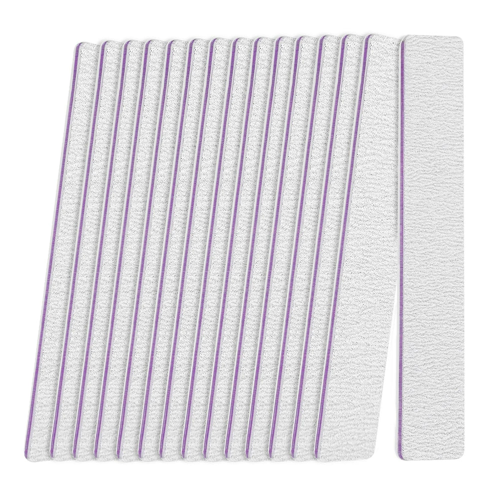HomeyEra double sided nail file with 180/240 grit for versatile nail shaping