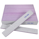 HomeyEra nail files show 100/180 grit for acrylic and natural nails
