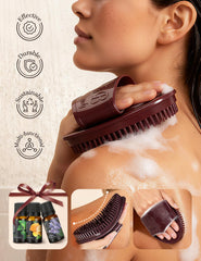 Homsoil Meridian Brush, masaje relajante: alivio de tensión muscular tras un día duro.