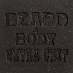 Rich lather and earthy scent from Honest Amish Extra Grit soap