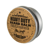 Honest Amish Heavy Duty Beard Balm 4 oz twist tin ready for daily use, softening and conditioning.